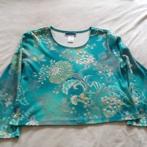 Karen Scott half sweater
